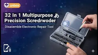 32 In 1 Multipurpose Precision Screwdriver Disassemble Electronic Repair Tool unbox and review