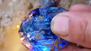 We found huge emeralds, sapphires while searching for agate balls.
