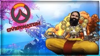 Overwatch - Owning some noobs, Funny commentary, Getting a quad feed