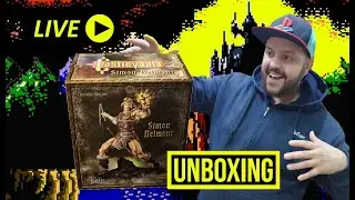 FIRST 4 FIGURES LIVE UNBOXING SIMON BELMONT LIMITED EDITION CASTLEVANIA STATUE