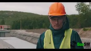 GeoSM: Монтаж геосинтетических материалов "Геофлакс" на объекте "Акваферма" (июль 2019)