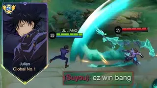 29 KILLS!! GLOBAL JULIAN MOST INTENSE MATCH IN SOLO RANKED GAME!🥶 (epic comeback?) - MLBB