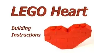 LEGO Heart Building Instructions