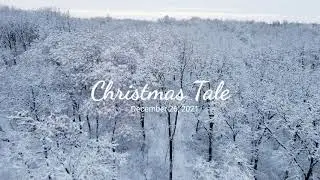 Зимняя сказка! Christmas Tale! Заснеженное Запорожье на Рождество с высоты птичьего полета