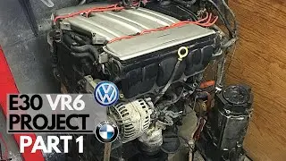 VR6 12V ENGINE TEARDOWN - E30 VR6 PROJECT PART 1