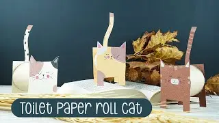 Toilet Paper Roll Cat Craft