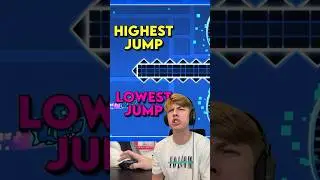 HIGHEST VS LOWEST JUMP - Geometry Dash 2.2