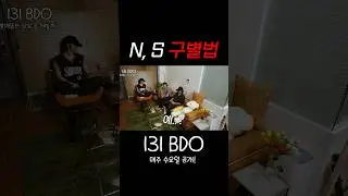 N, S 구별법 #BI #REDDY #LEO #131BDO #131LABEL