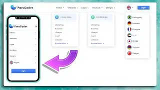 How To Create Responsive Dropdown Menu || Using HTML , CSS And Javascript