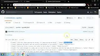 Random Quote Generator in jQuery / Javascript freeCodeCamp