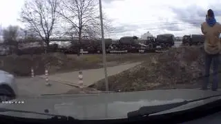 Танки снова в Белгороде 12.03.2014