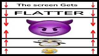 This video gets flatter and flatter