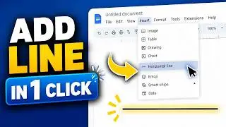 How To Insert a Horizontal Line In Google Docs