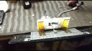 Откидной номер на авто без троса 1