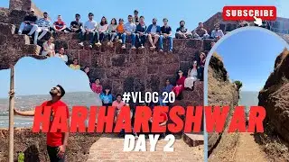 Harihareshwar 🏝️ | Bankot Fort | Day-2 | #vlog20 #ratnagiri #maharashtratourism
