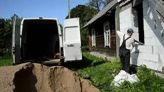 НАЧАЛ ДЕЛАТЬ ПОЛЫ В ПРИСТРОЙКЕ / ИЗБА / ДОМ В ДЕРЕВНЕ / ХУТОР