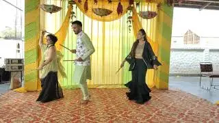 Radhe Radhe song Groom Perform with Sister choreography Amit sir