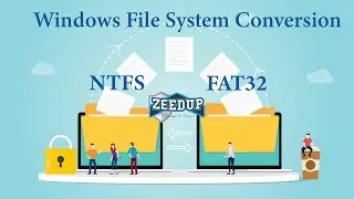 Windows File systems conversion NTFS to FAT32 without losing Data