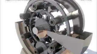 Having Piston Driven Rotor High Torque Rotary Internal Combustion Engine