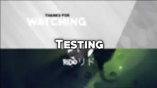Re - Edit Outro [Gaada konten bjir]