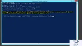 Server 2012 #0021 - PowerShell ile Dhcp kurulumu - Engin OĞUZLAR