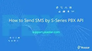 How To Send SMS by S-Series PBX API