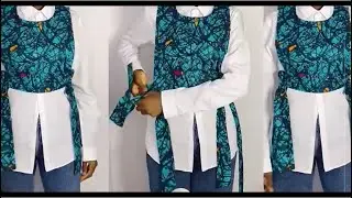How to cut and sew Stylish Reversible Pinafore top in 10minutes