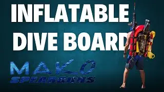 MAKO Inflatable Dive Board - The Ultimate Dive Platform for Spearfishing, Lobstering, & More!