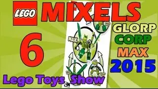 Лего  Миксели  6  серия  ГЛОРП  КОРП  МАКС - LEGO  MIXELS  SERIES  6  GLORP  CORP  MAX