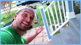 How to Make a Simple Porch Handrail for Small steps