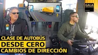 🚌 Clase de Manejo: AUTOBÚS. Domina los cambios de dirección I Permiso D