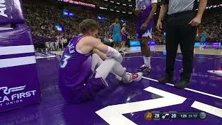 Devin Booker hits Lauri Markkanen with the right knee in the nuts!😨| Suns vs Jazz | NBA Mar 27, 2023