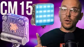 The best and inexpensive Zhiyun Cinepia CM15 RGB pocket light