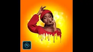 How To Create A Dripping Effect And Splatter Effect As A Starter in Photoshop Tutorial