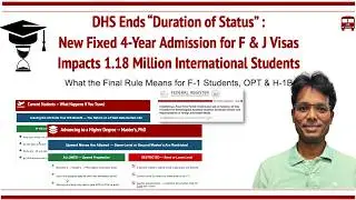 DHS Final Rule Ends Duration of Status for F1 Students | Impacts Over 1 Million