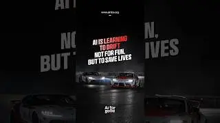AI is learning to drift, not for fun but to save lives. #ai #airtics