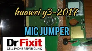 how to huawei y3_2017 mic jumper /mic problem /add uniwersal mic /mic change