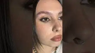 Оформление бровей #brows #допосле #beforeandafter #окрашиваниебровей