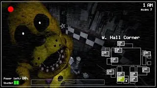 Bonnie became Spring Bonnie! Classic Spring Bonnie! (FNaF 1 Mods)