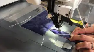 Juki‬ AMS 224EN   60x30 lavorazione  maniglie  borsa
