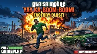🔥 GTA SA Mobile - Yay Ka-Boom-Boom Mission 💥 Factory Blast | Full Android Gameplay | No Commentary