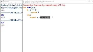 Recursive Functions in Python