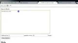 How to Block Website in Google Chrome by Using an Extension Called Siteblock