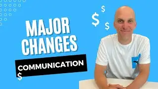 Communicating Major Changes to Investors