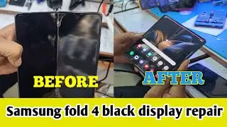 Samsung fold 4 blank display repair | Samsung fold 4 display repair | Samsung fold 4 #samsung #fold4