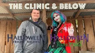 Fright Nights Walibi Holland - Clinic & Below proberen! Eddie de Clown roast