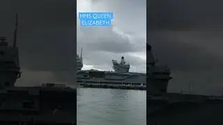 HMS Queen Elizabeth R08 arriving home Portsmouth today