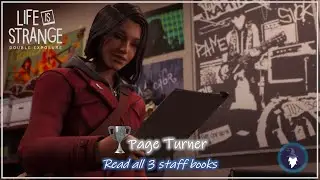 LIFE IS STRANGE DOUBLE EXPOSURE | ALL 3 STAFF BOOKS  [Trophy Page Turner]