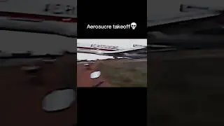 Aerosucre takeoff💀 #shorts #aerosucre #planes #takeoff #boeing727