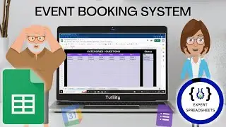 GOOGLE SHEETS Event Booking System! Integrate with Google Calendar and Forms!